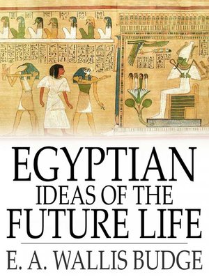 cover image of Egyptian Ideas of the Future Life